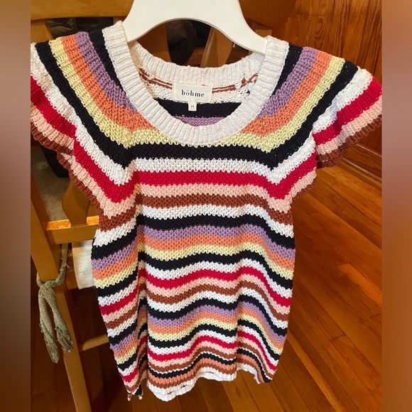 Size medium Bohme striped sweater shirt - Picture 3 of 3